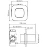 Переключатель на 2 положения WASSERKRAFT A266