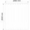 Шторка для ванной WASSERKRAFT ISEN SC-40202